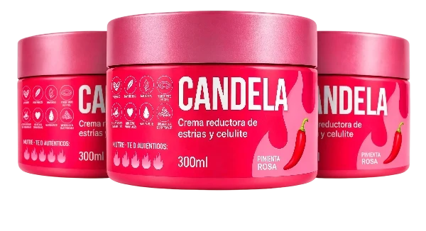 Crema Reductora de Estrías y Celulitis CANDELA