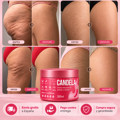Crema Reductora de Estrías y Celulitis CANDELA