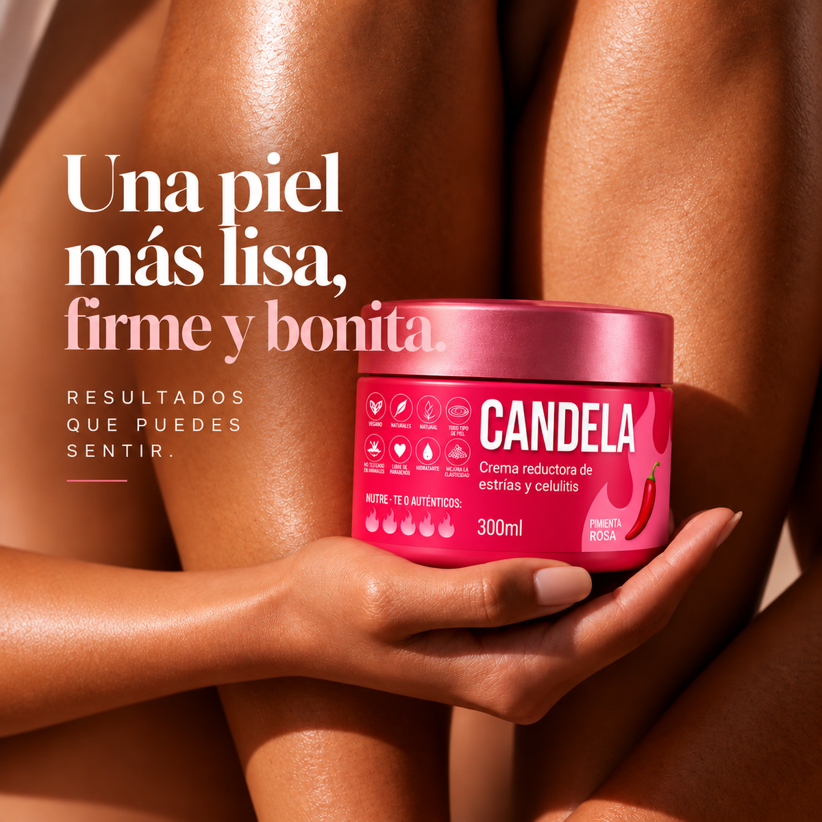 Crema Reductora de Estrías y Celulitis CANDELA