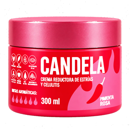 Crema Reductora de Estrías y Celulitis CANDELA
