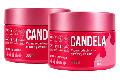 Crema Reductora de Estrías y Celulitis CANDELA