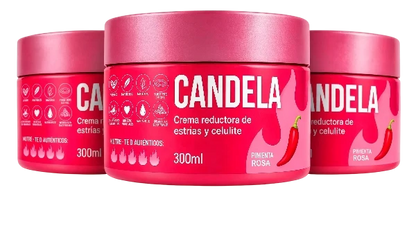 Crema Reductora de Estrías y Celulitis CANDELA